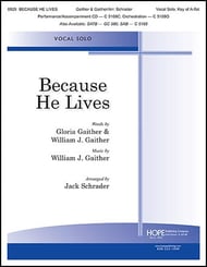Because He Lives Vocal Solo & Collections sheet music cover Thumbnail